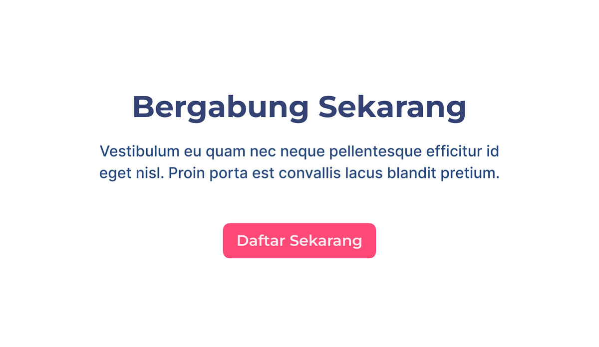 Dengan white space, masing-masing elemen memiliki hirarkinya tersendiri dan memiliki pengelompokan yang jelas.