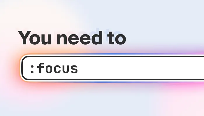 Kamu harus :focus